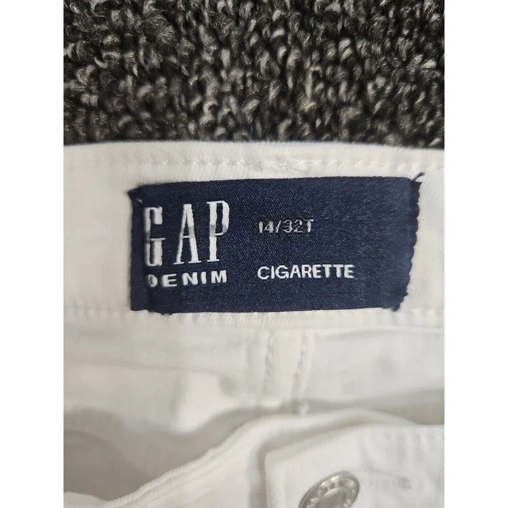 Gap High Rise Cigarette Ankle Jeans 25 Regular 14/32 T